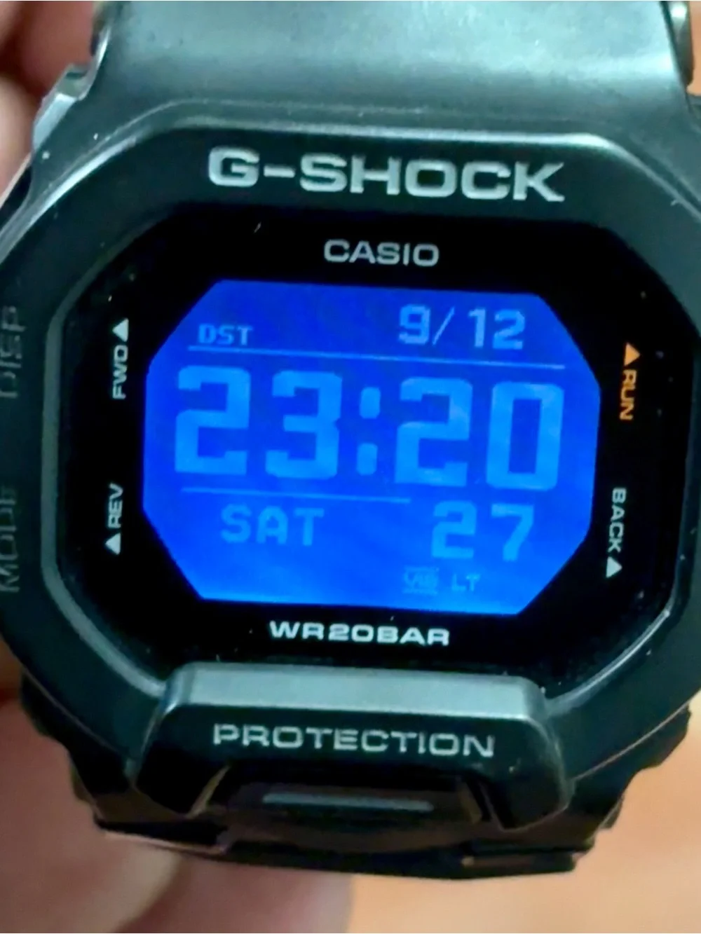 CASIO G-SHOCK Quartz Black Watch 3506/GBD-200/GB9199